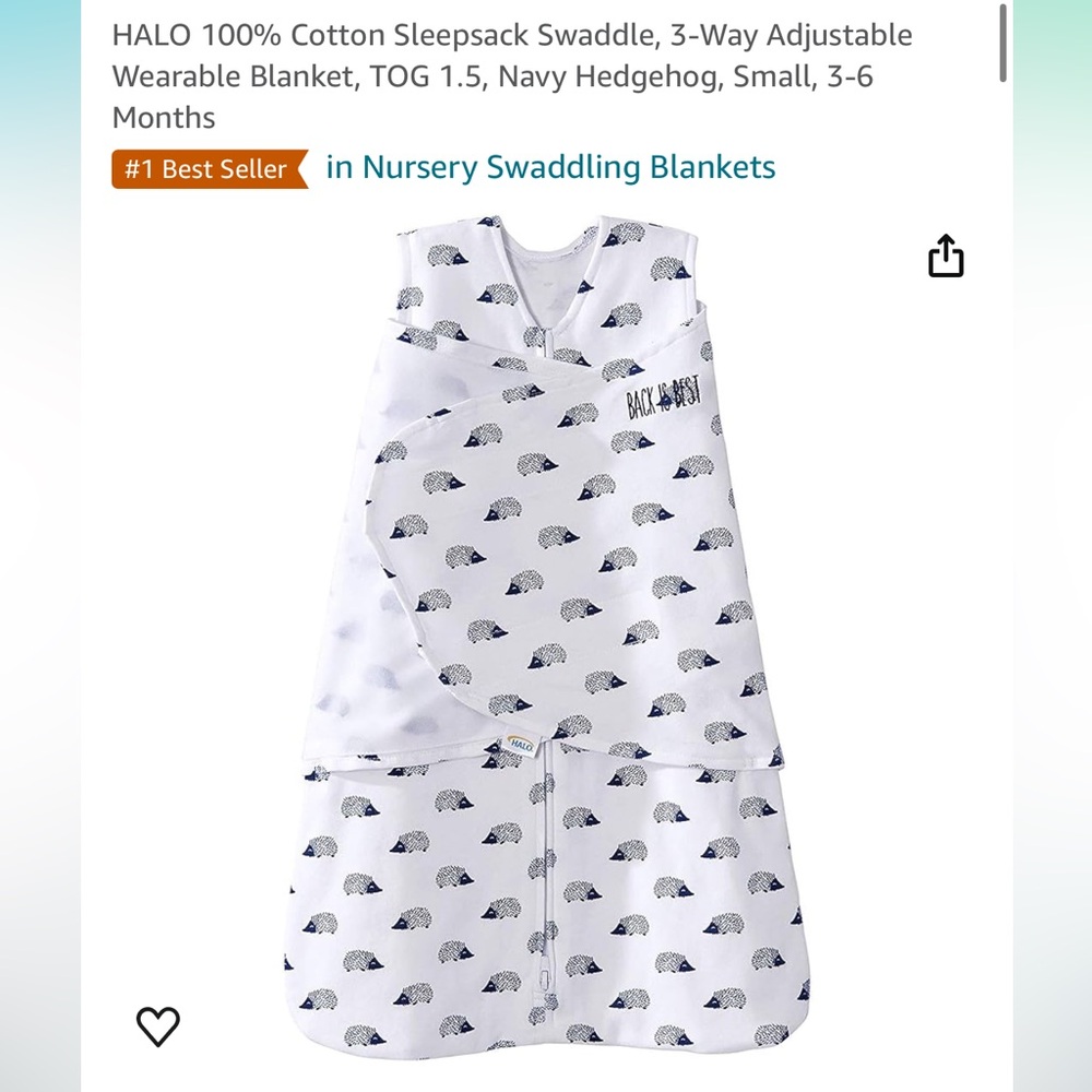Halo Swaddle Sleepsack